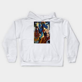 Jazz Trio Kids Hoodie